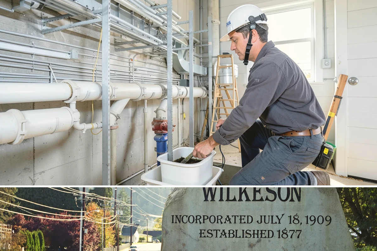 Exposed Aggregate Concrete in Wilkeson, Pierce County, WA - Warm, dry summer weather is critical for timing the exposure wash and sealing correctly.