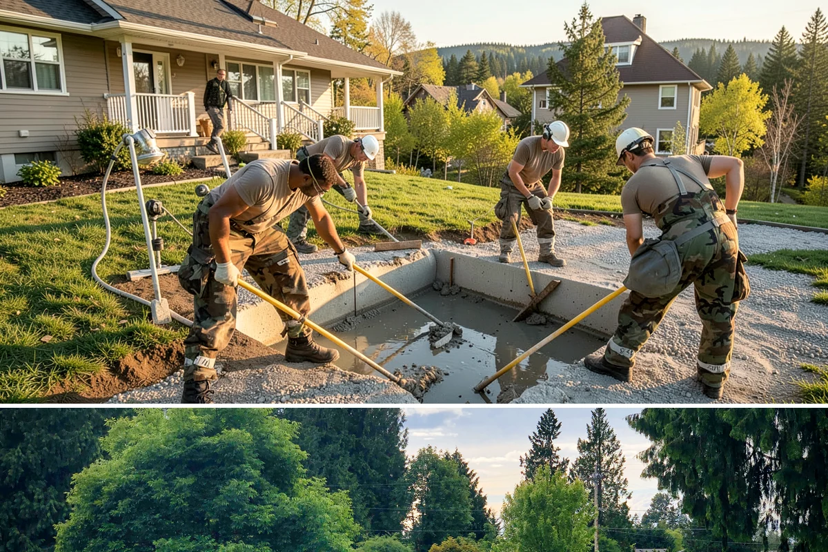Exterior Caulking in Bonney Lake, Pierce County, WA - Apply during dry, mild spells so the sealant cures before sustained rain.