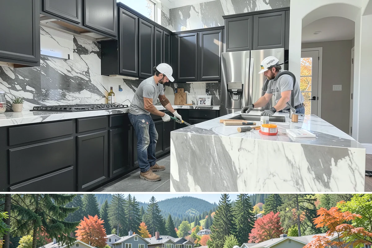 Exterior Caulking in Fircrest, Pierce County, WA - Apply during dry, mild spells so the sealant cures before sustained rain.