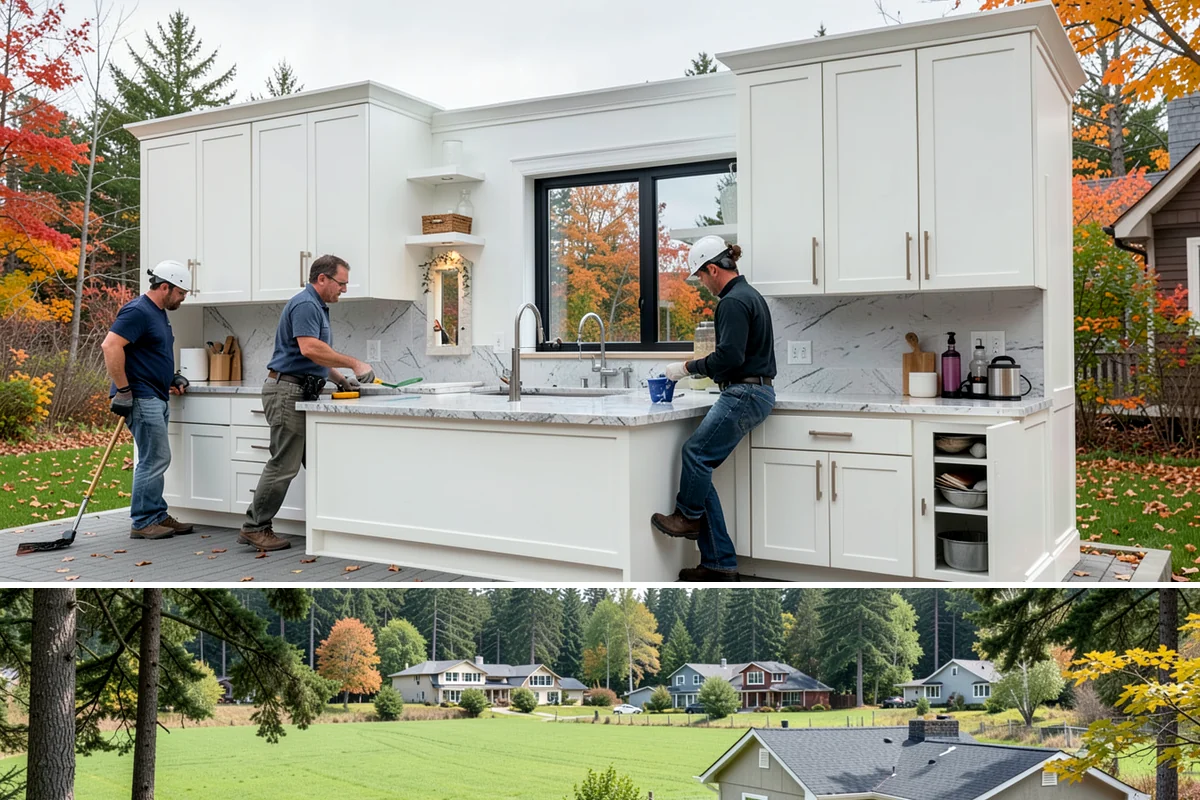 Exterior Caulking in Lyman, Skagit County, WA - Apply during dry, mild spells so the sealant cures before sustained rain.