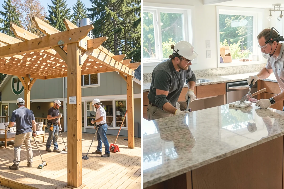 Exterior Caulking in Mill Creek, Snohomish County, WA - Inspect all exterior joints and penetrations