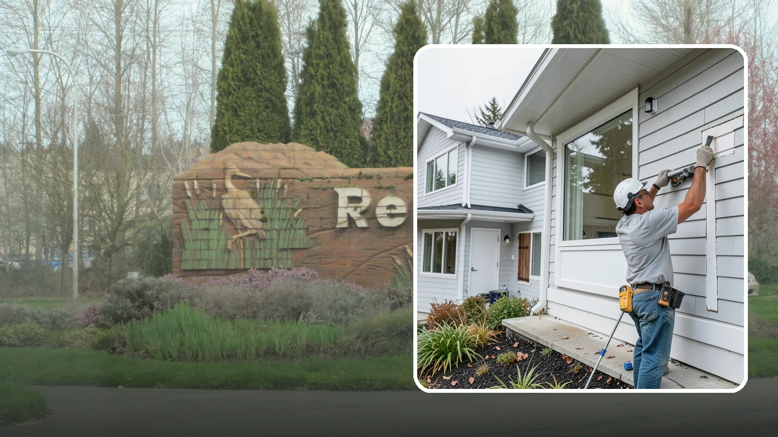 Exterior Caulking in Renton, King County, WA - Exterior caulking that seals the gaps where wind-driven rain tries to enter your home.