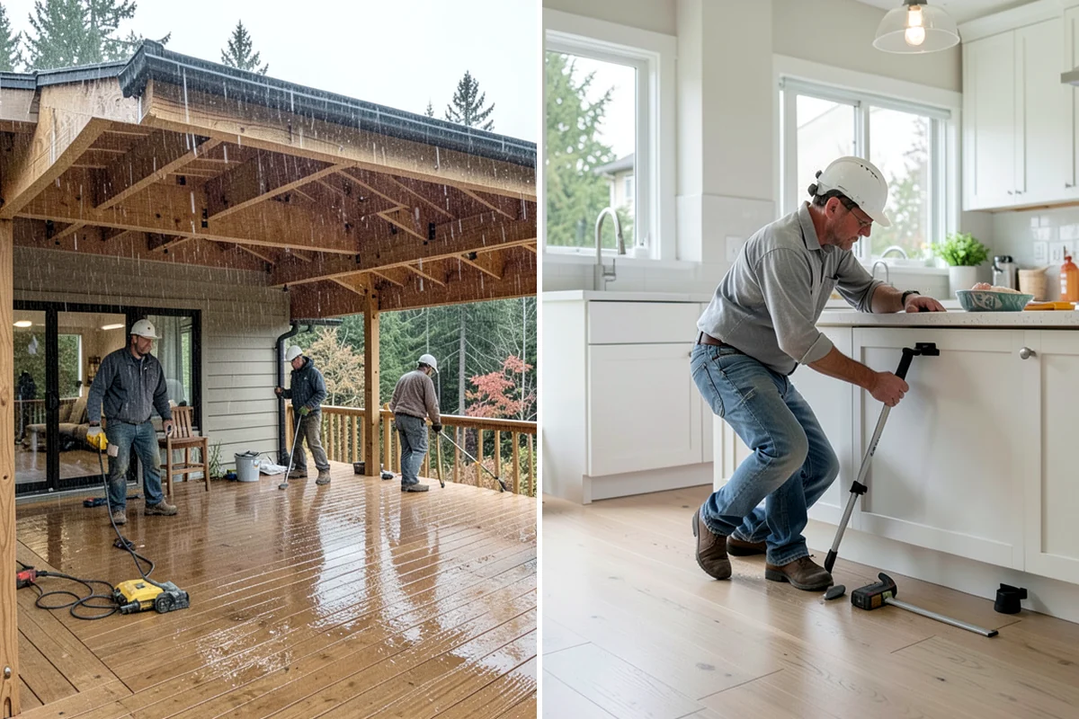 Exterior Caulking in SeaTac, King County, WA - Inspect all exterior joints and penetrations