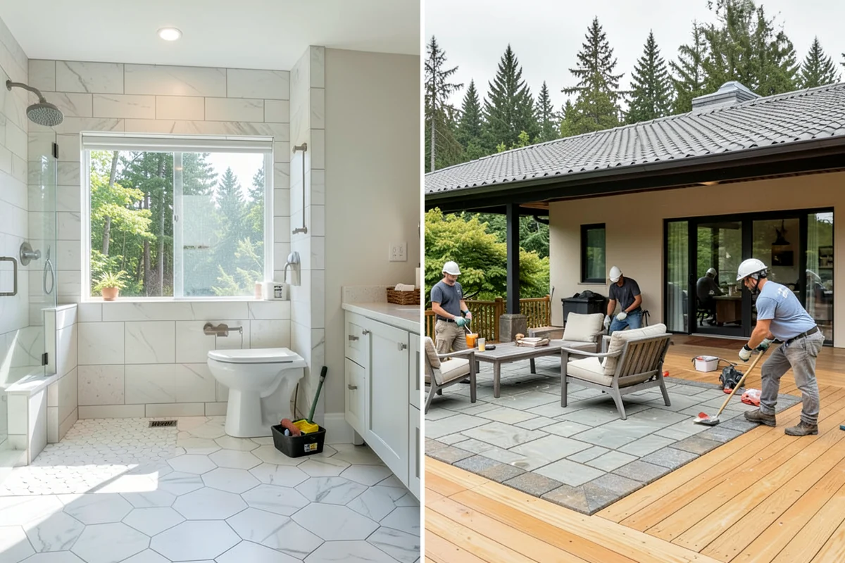 Exterior Caulking in Seattle, King County, WA - Inspect all exterior joints and penetrations