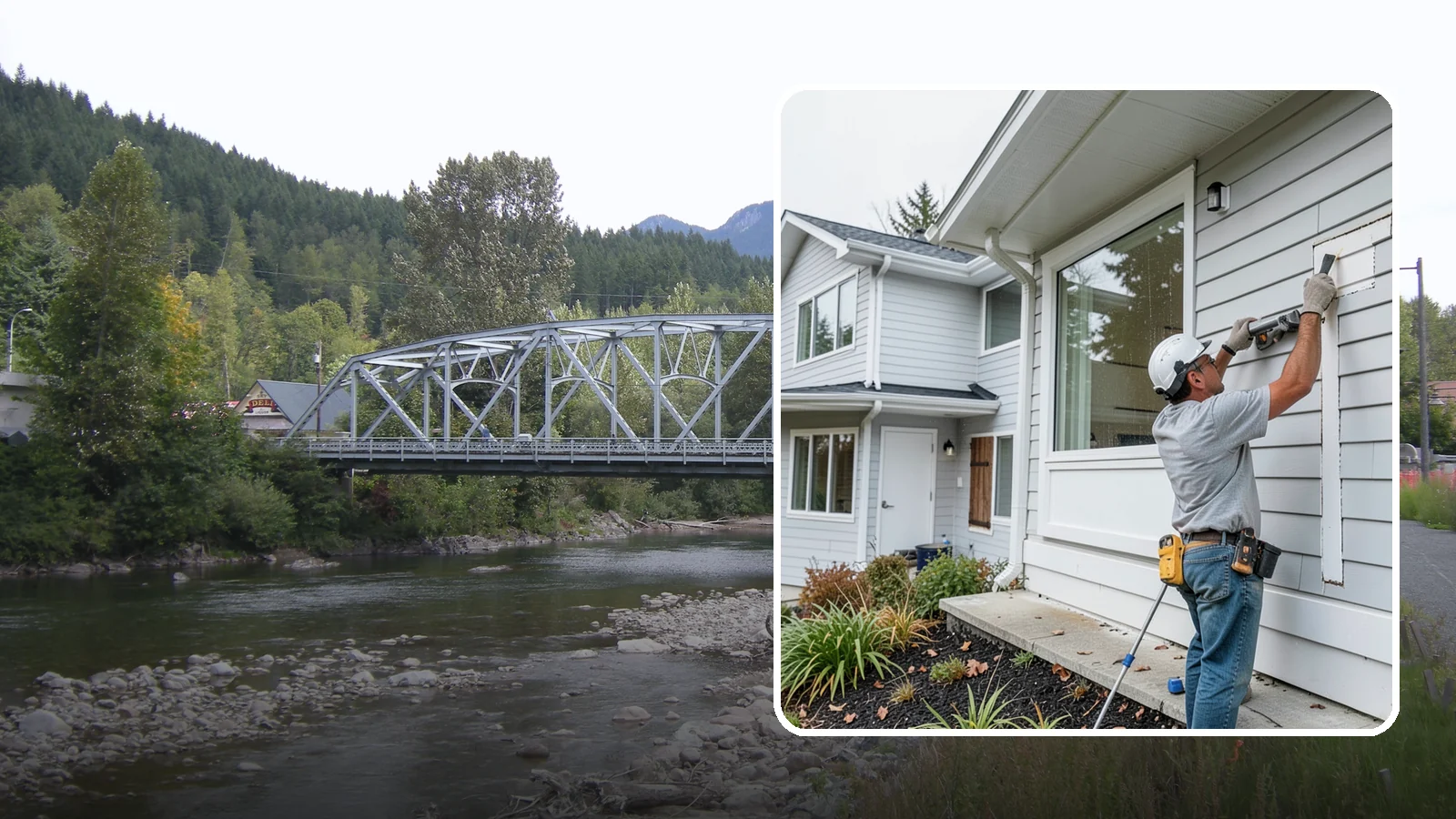 Exterior Caulking in Skykomish, King County, WA - Exterior caulking that seals the gaps where wind-driven rain tries to enter your home.