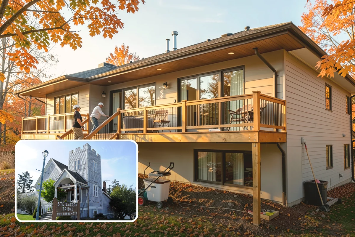 Exterior Caulking in Steilacoom, Pierce County, WA - Blocks wind-driven rain at every joint