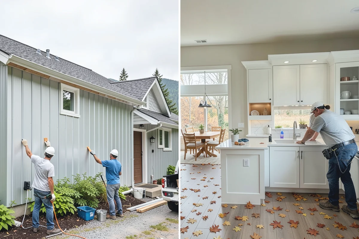 Exterior Caulking in Woodinville, King County, WA - Inspect all exterior joints and penetrations