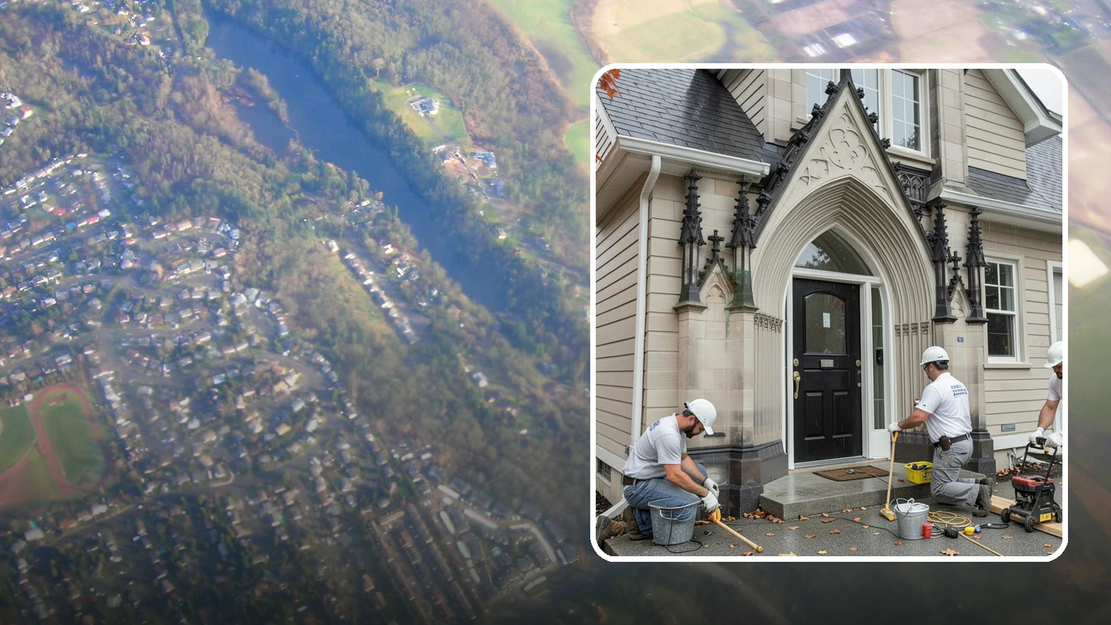 Exterior Door Installation in Algona, King County, WA - A new exterior door installed to seal out Western Washington's wind-driven rain while boosting your home's curb appeal and energy...