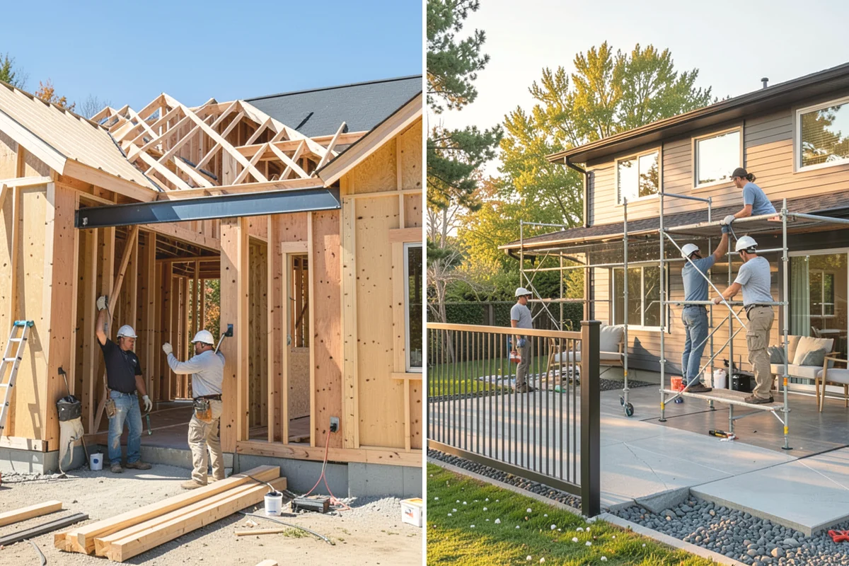 Exterior Door Installation in Black Diamond, King County, WA - Measure the rough opening and assess the existing framing for moisture or rot