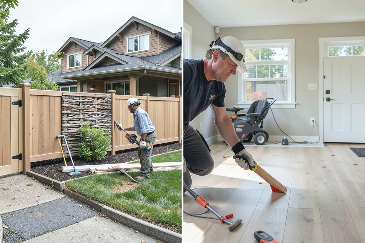 Exterior Door Installation in Buckley, Pierce County, WA - Measure the rough opening and assess the existing framing for moisture or rot