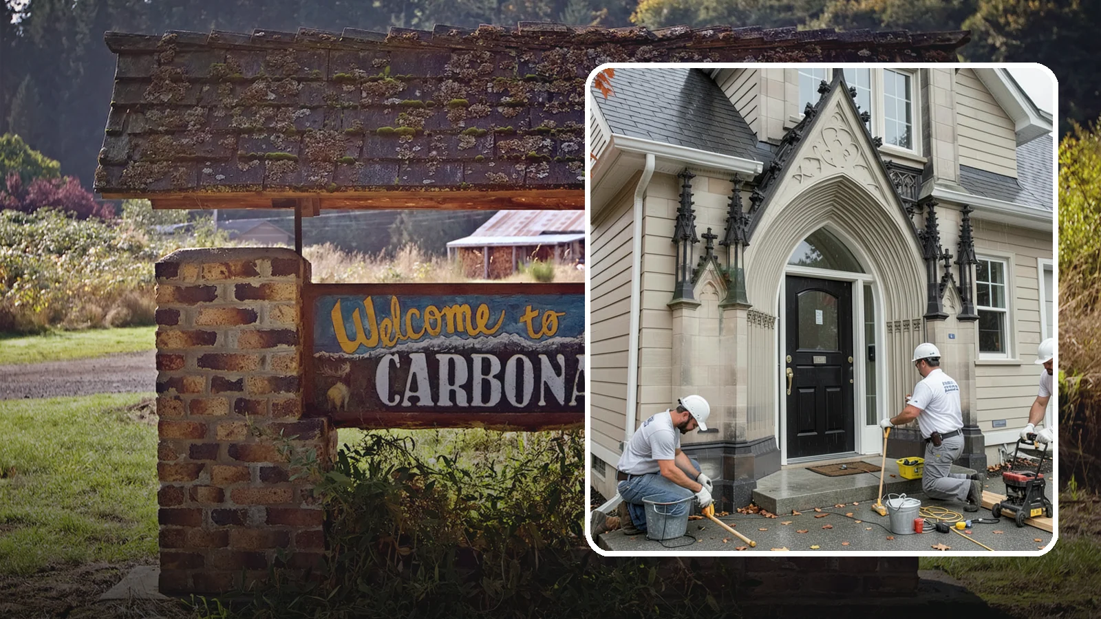 Exterior Door Installation in Carbonado, Pierce County, WA - A new exterior door installed to seal out Western Washington's wind-driven rain while boosting your home's curb appeal and energy...
