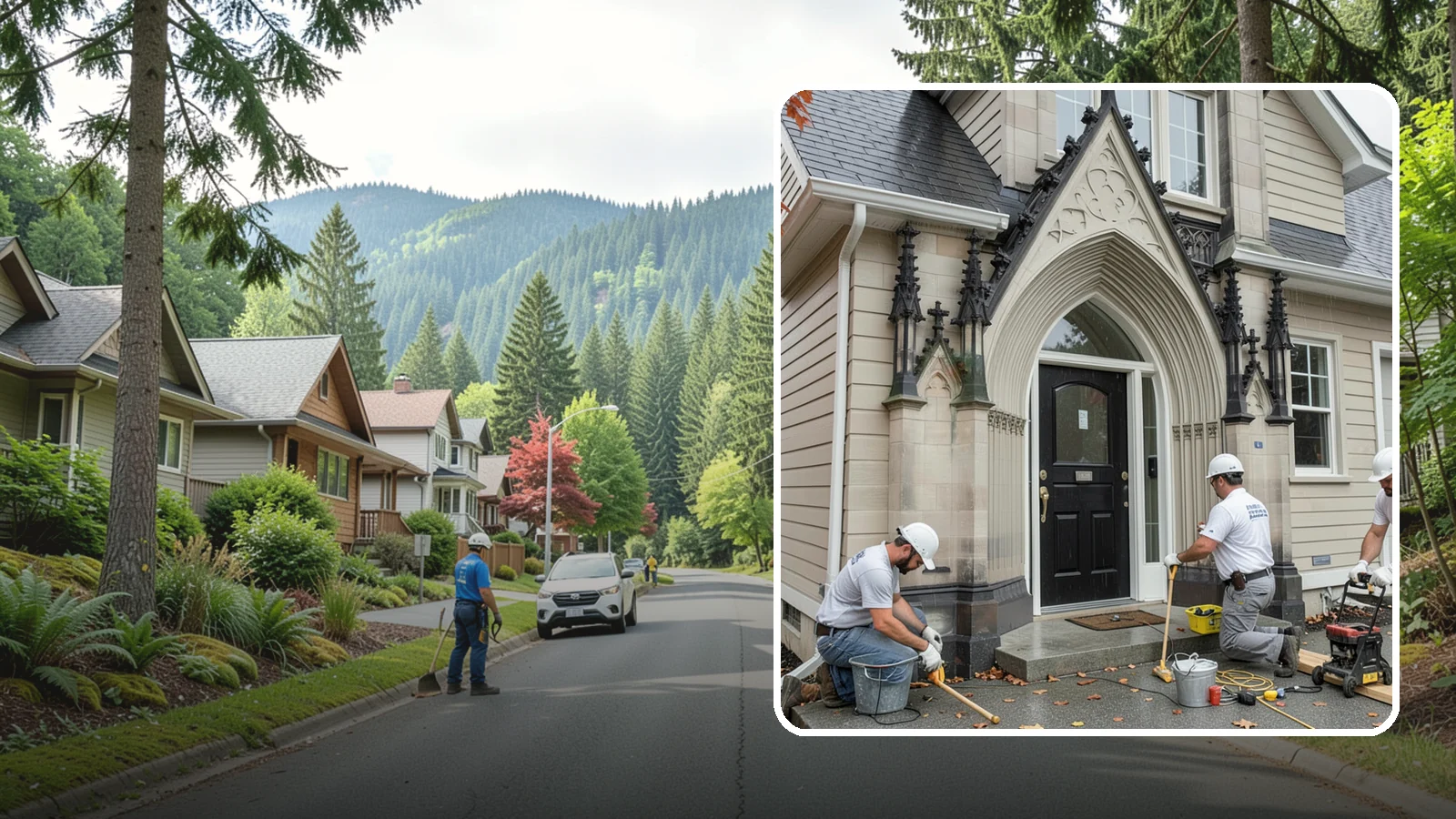 Exterior Door Installation in Darrington, Snohomish County, WA - A new exterior door installed to seal out Western Washington's wind-driven rain while boosting your home's curb appeal and energy...