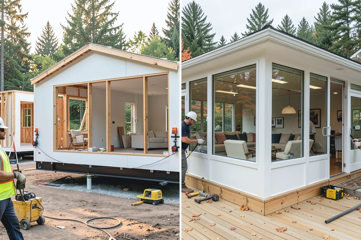 Exterior Door Installation in Des Moines, King County, WA - Measure the rough opening and assess the existing framing for moisture or rot