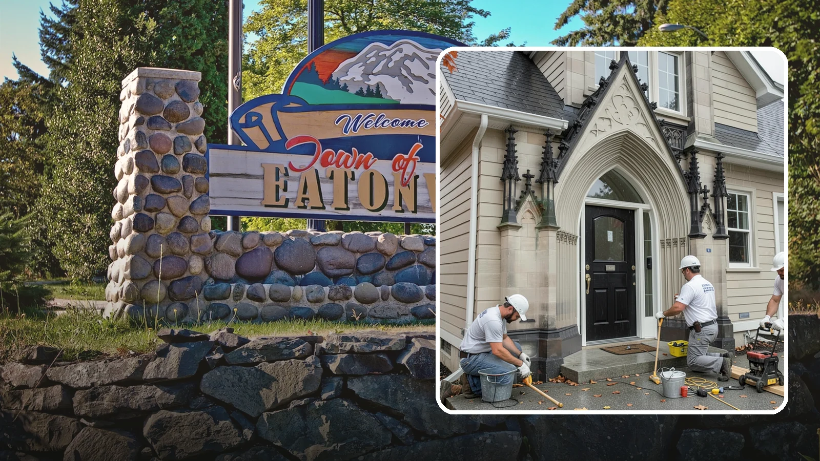Exterior Door Installation in Eatonville, Pierce County, WA - A new exterior door installed to seal out Western Washington's wind-driven rain while boosting your home's curb appeal and energy...