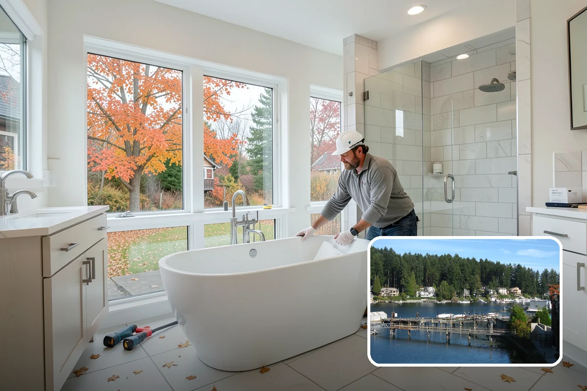 Exterior Door Installation in Gig Harbor, Pierce County, WA - Weather-tight seal that stops wind-driven rain and drafts