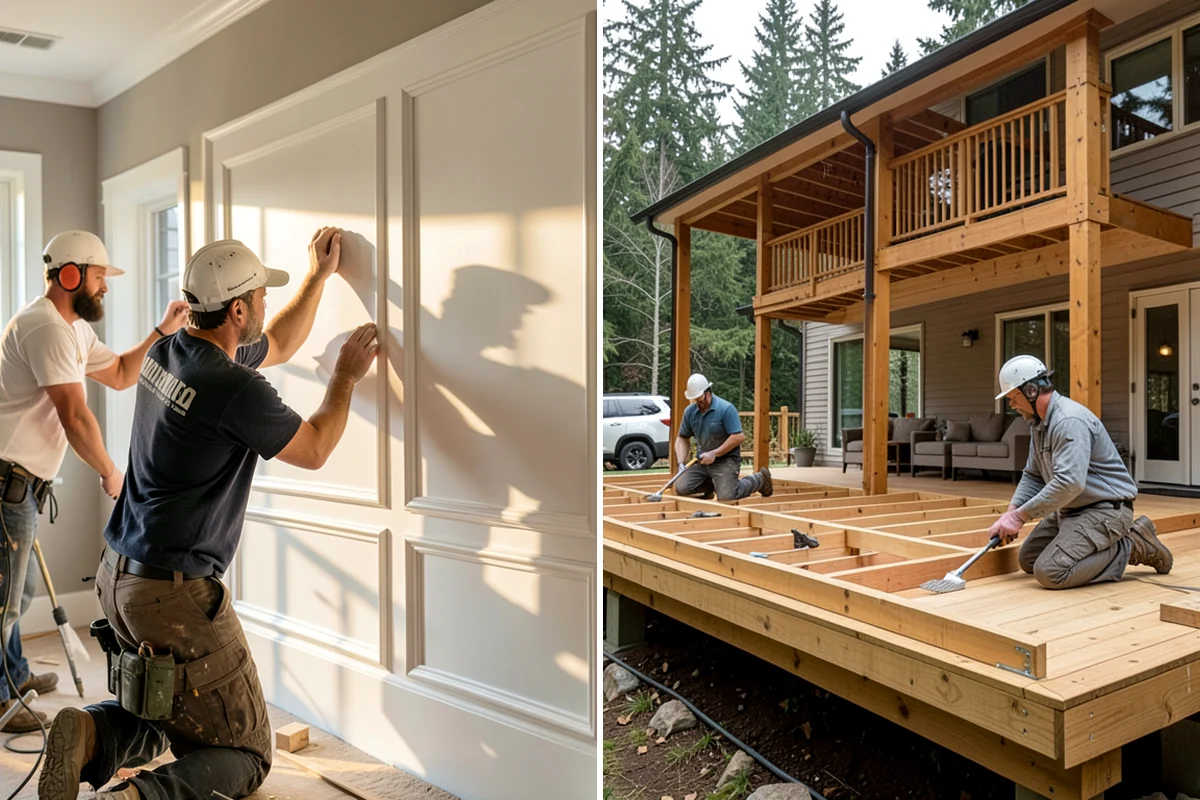Exterior Door Installation in Gig Harbor, Pierce County, WA - Measure the rough opening and assess the existing framing for moisture or rot