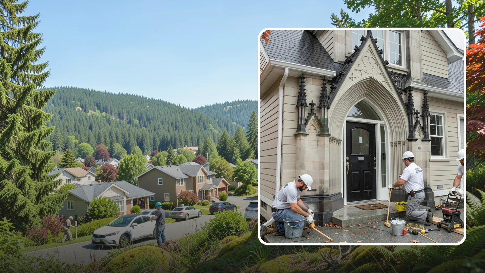 Exterior Door Installation in Index, Snohomish County, WA - A new exterior door installed to seal out Western Washington's wind-driven rain while boosting your home's curb appeal and energy...