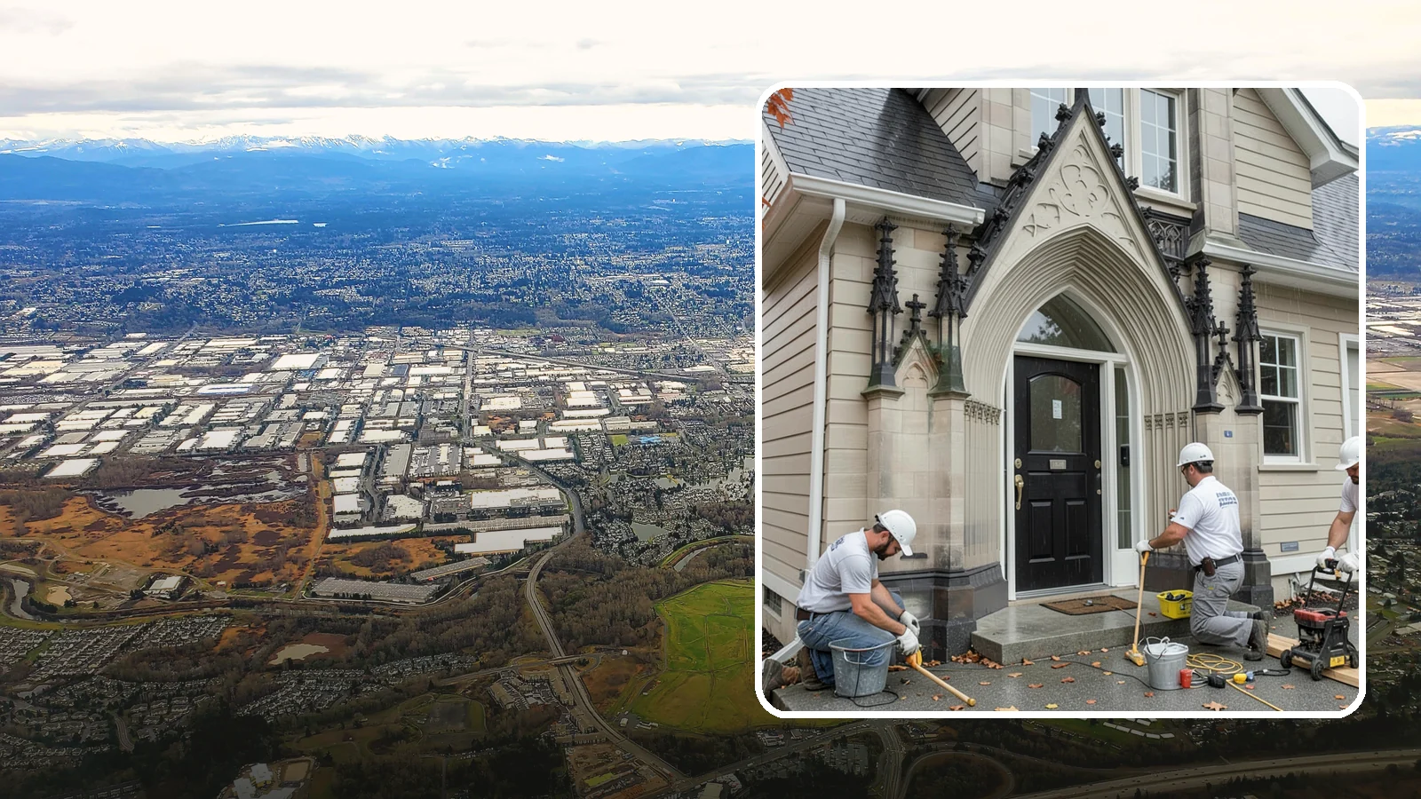 Exterior Door Installation in Kent, King County, WA - A new exterior door installed to seal out Western Washington's wind-driven rain while boosting your home's curb appeal and energy...