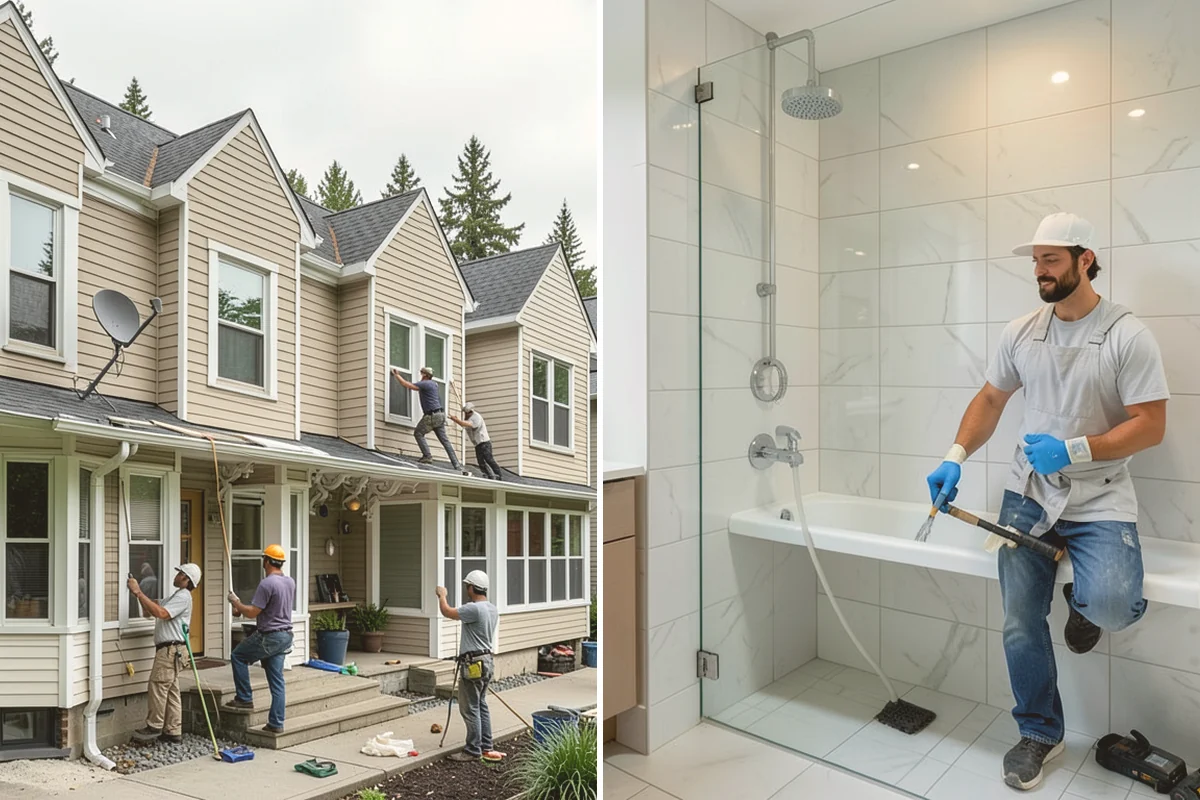 Exterior Door Installation in Kirkland, King County, WA - Measure the rough opening and assess the existing framing for moisture or rot
