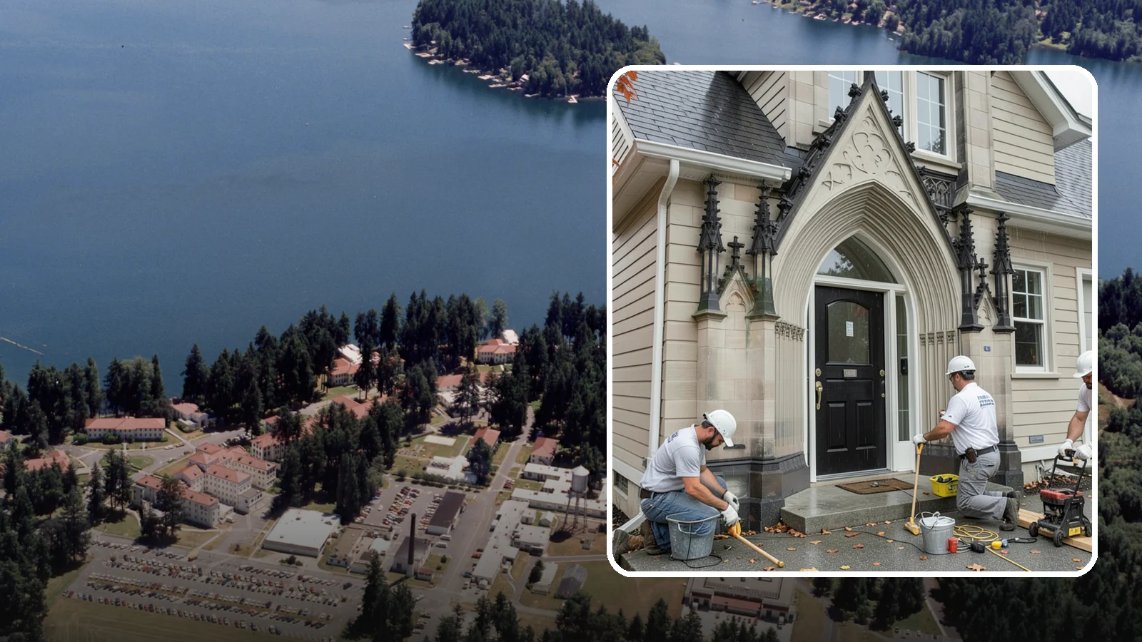 Exterior Door Installation in Lakewood, Pierce County, WA - A new exterior door installed to seal out Western Washington's wind-driven rain while boosting your home's curb appeal and energy...