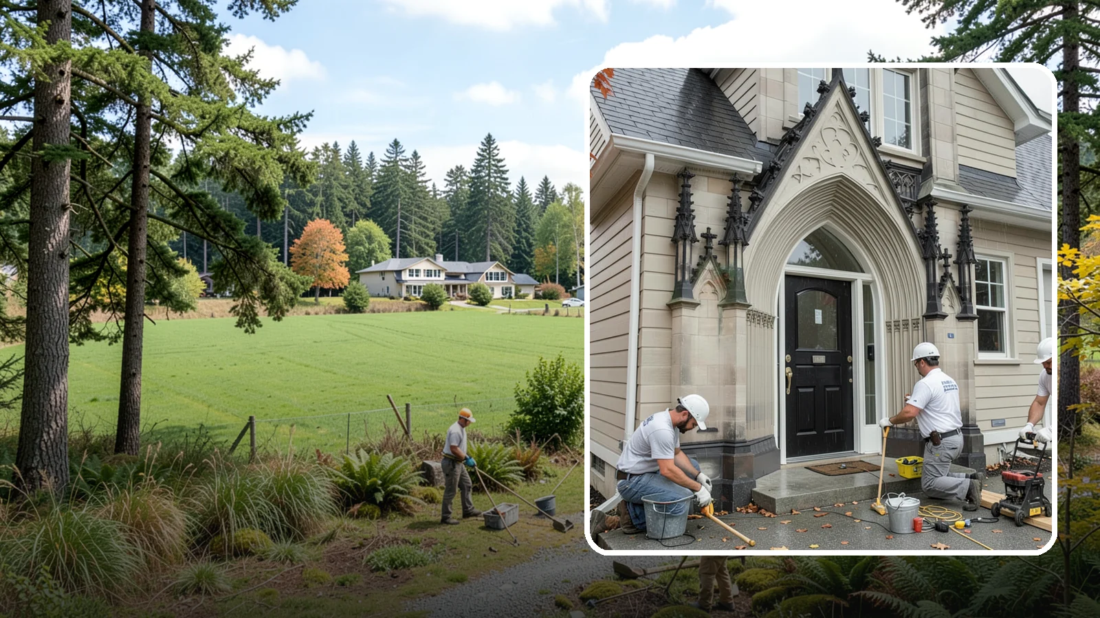 Exterior Door Installation in Lyman, Skagit County, WA - A new exterior door installed to seal out Western Washington's wind-driven rain while boosting your home's curb appeal and energy...
