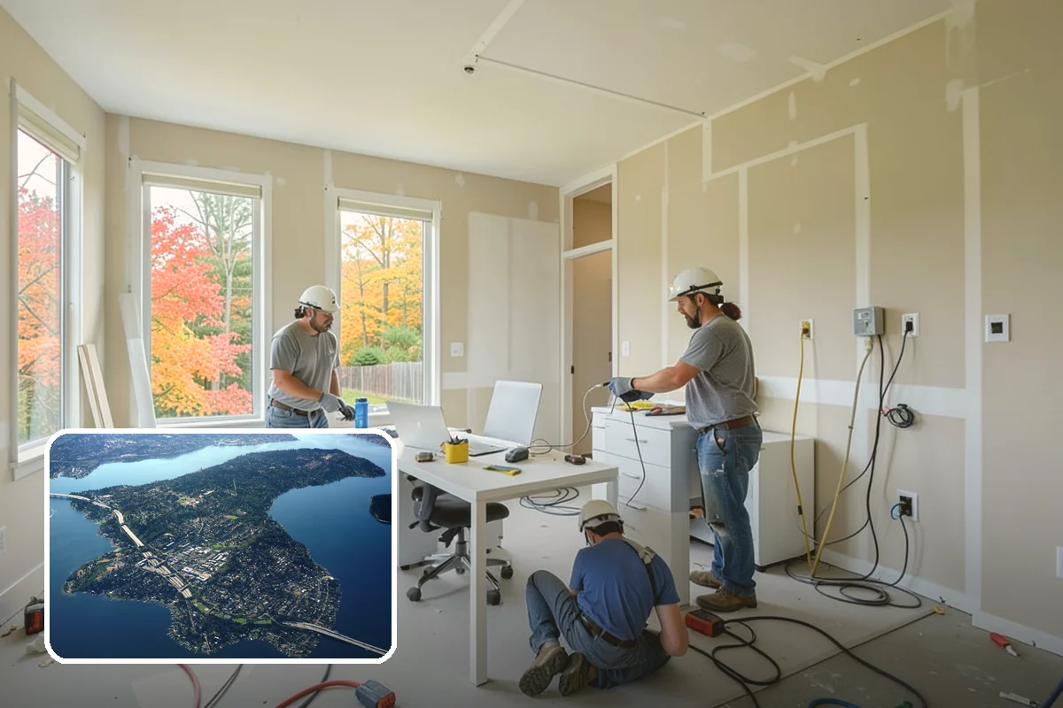Exterior Door Installation in Mercer Island, King County, WA - Weather-tight seal that stops wind-driven rain and drafts