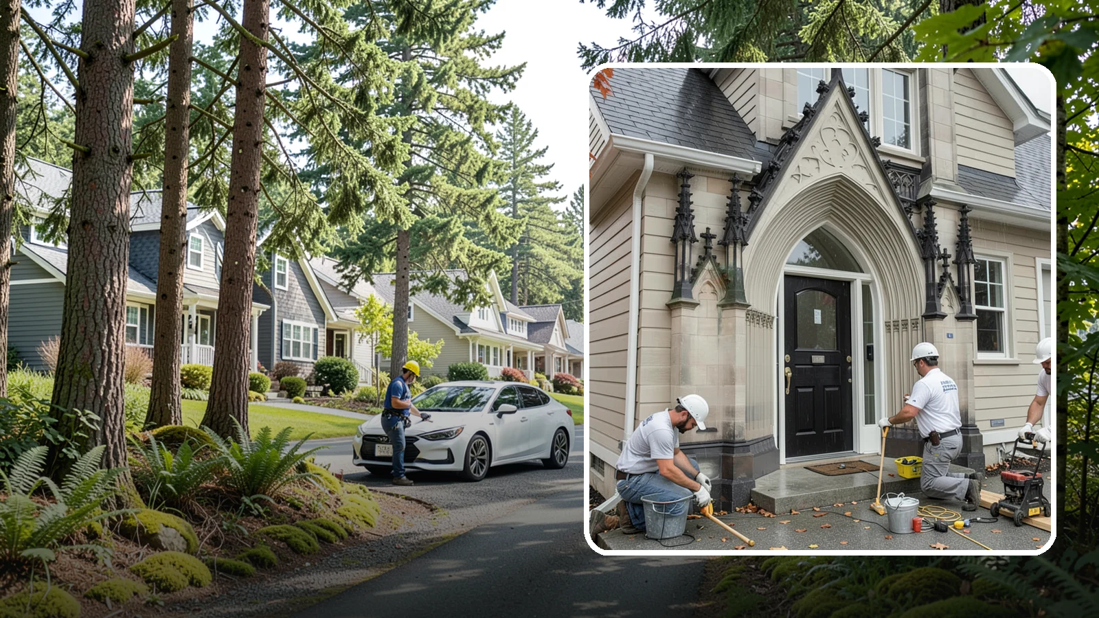 Exterior Door Installation in Normandy Park, King County, WA - A new exterior door installed to seal out Western Washington's wind-driven rain while boosting your home's curb appeal and energy...