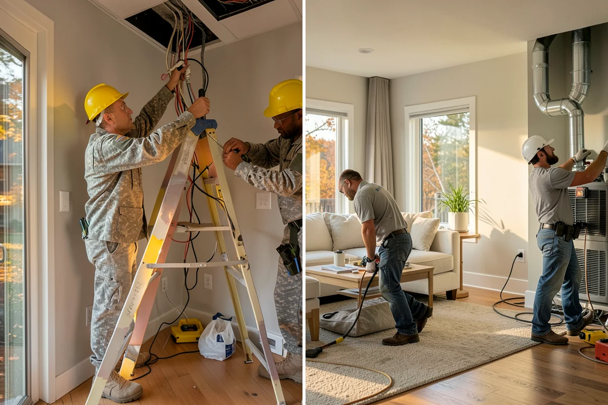 Exterior Door Installation in Puyallup, Pierce County, WA - Measure the rough opening and assess the existing framing for moisture or rot