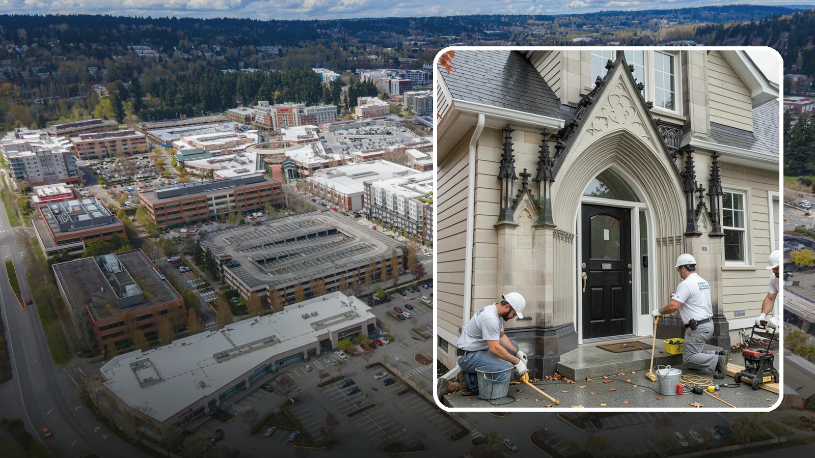 Exterior Door Installation in Redmond, King County, WA - A new exterior door installed to seal out Western Washington's wind-driven rain while boosting your home's curb appeal and energy...