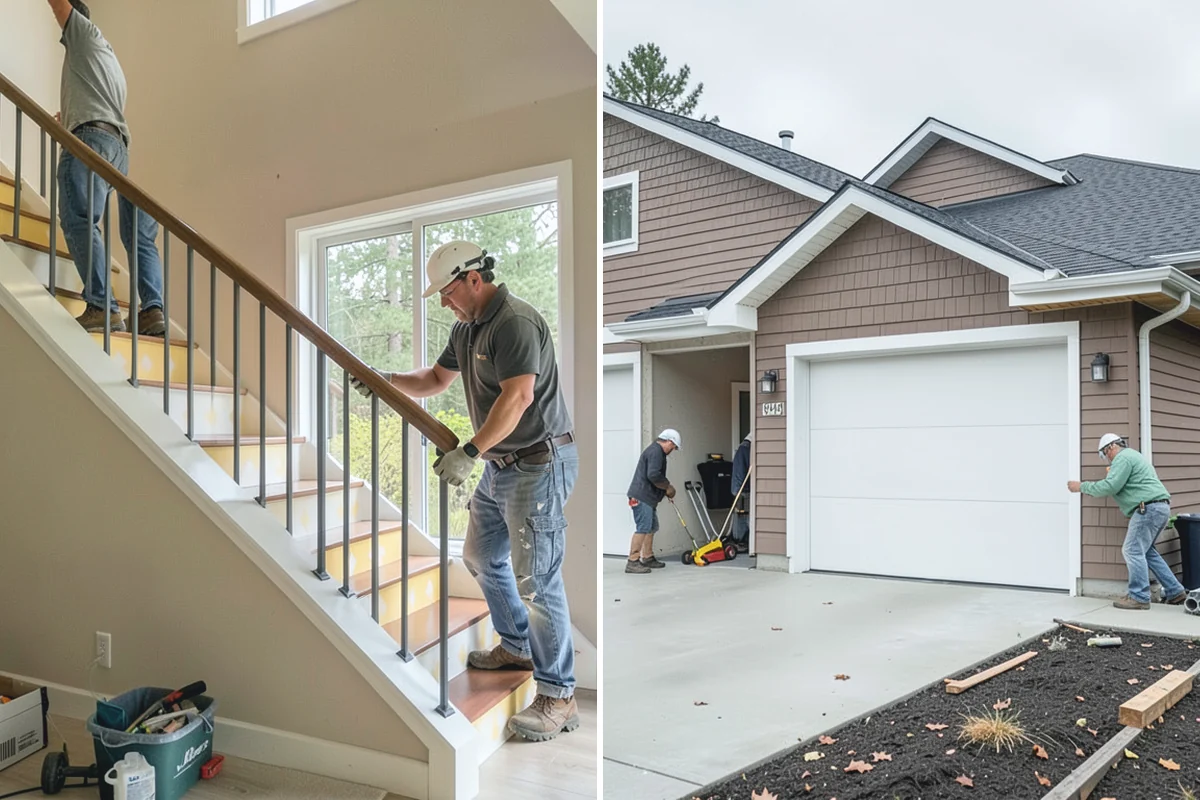Exterior Door Installation in Redmond, King County, WA - Measure the rough opening and assess the existing framing for moisture or rot