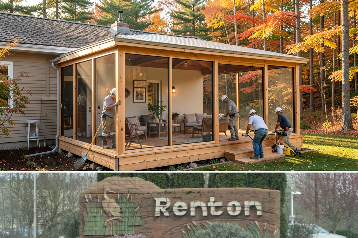 Exterior Door Installation in Renton, King County, WA - Late spring through early fall offers the driest window to open a wall and keep the interior protected, though we can install...
