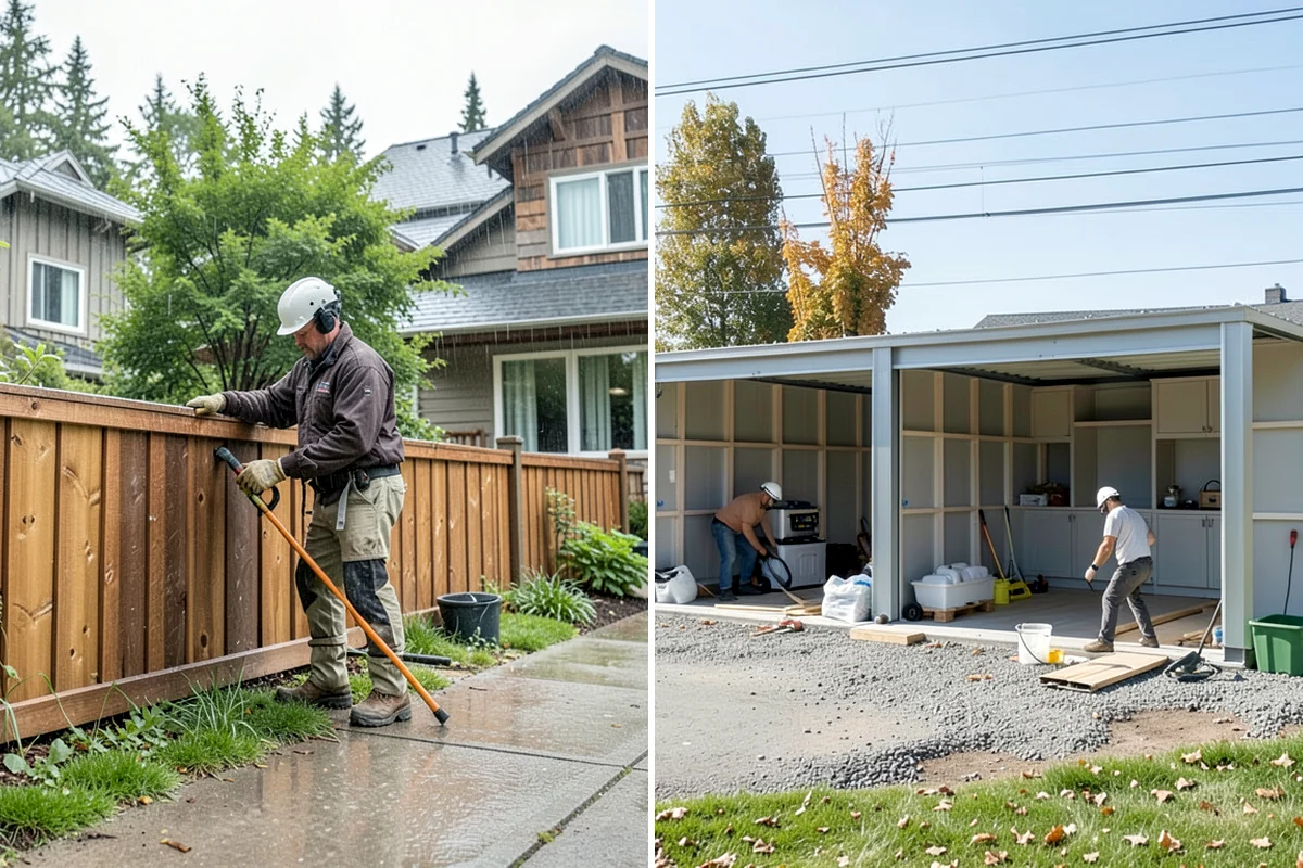 Exterior Door Installation in Shoreline, King County, WA - Measure the rough opening and assess the existing framing for moisture or rot