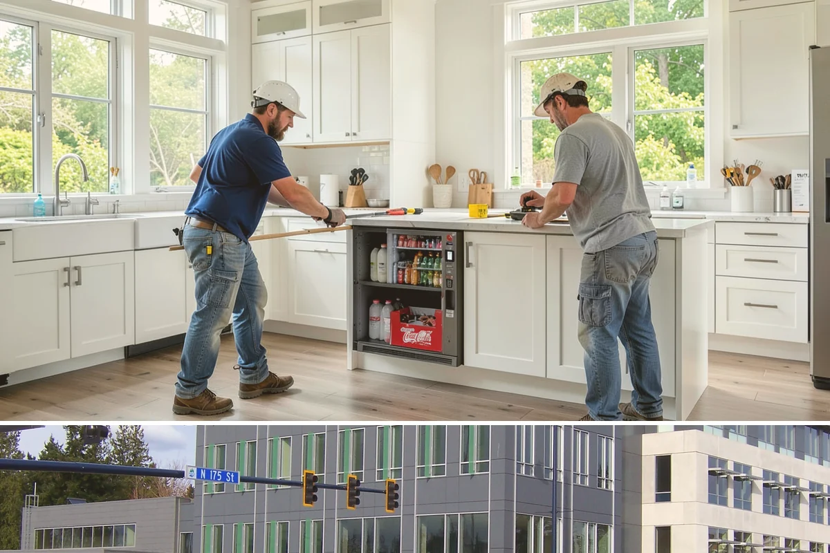 Exterior Door Installation in Shoreline, King County, WA - Late spring through early fall offers the driest window to open a wall and keep the interior protected, though we can install...