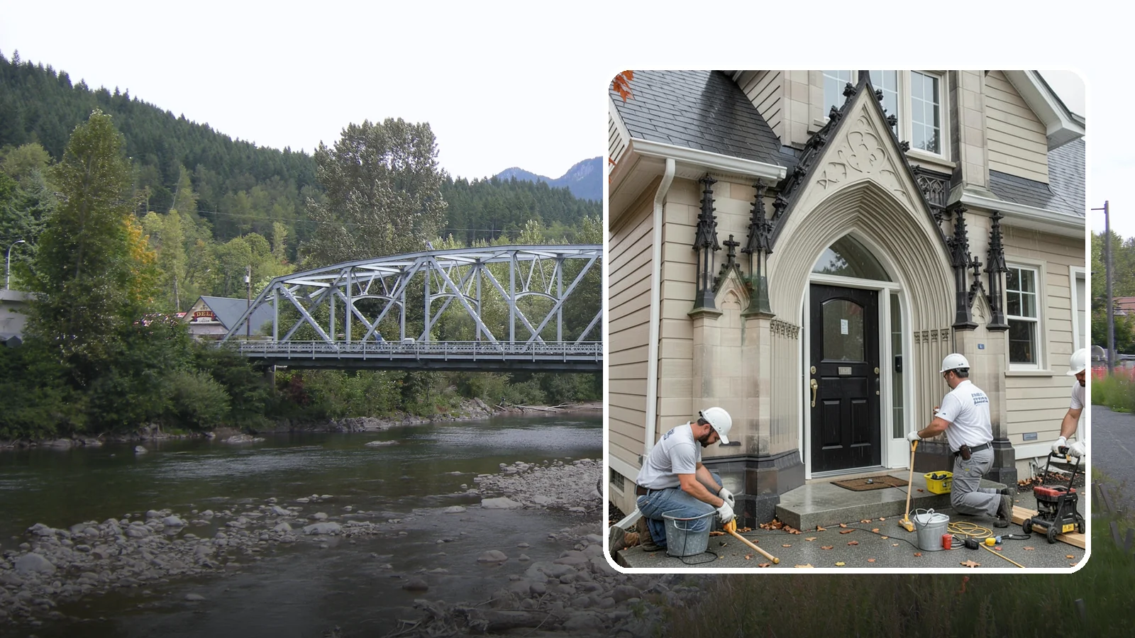 Exterior Door Installation in Skykomish, King County, WA - A new exterior door installed to seal out Western Washington's wind-driven rain while boosting your home's curb appeal and energy...