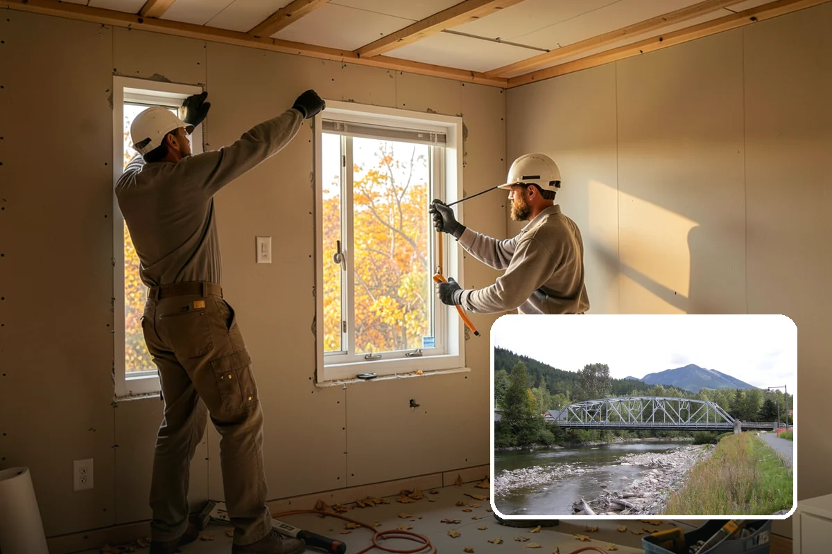 Exterior Door Installation in Skykomish, King County, WA - Weather-tight seal that stops wind-driven rain and drafts
