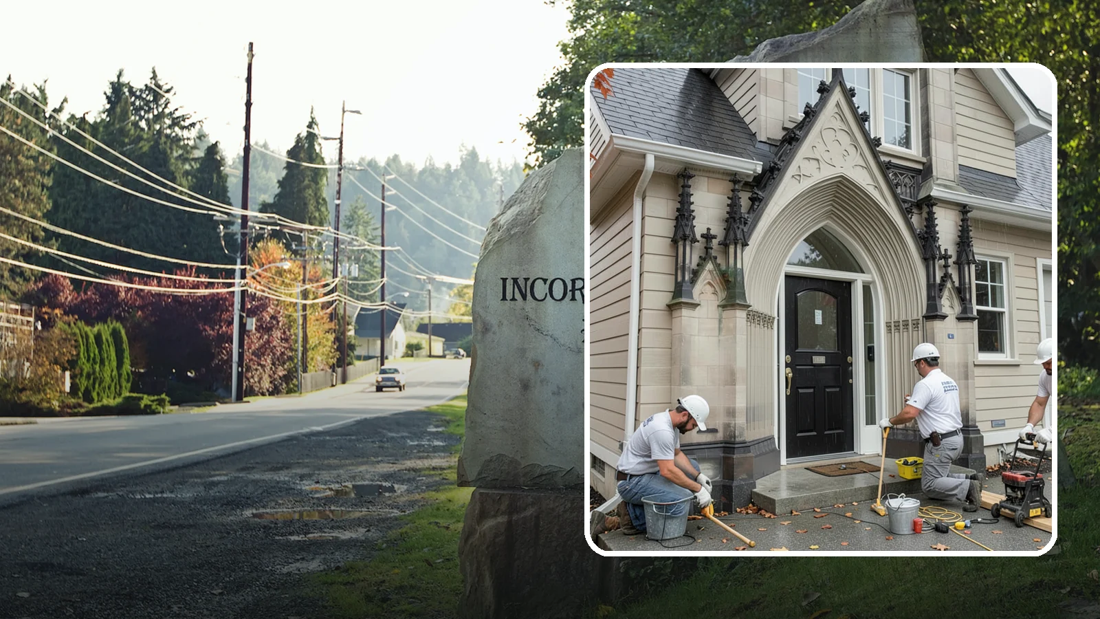 Exterior Door Installation in Wilkeson, Pierce County, WA - A new exterior door installed to seal out Western Washington's wind-driven rain while boosting your home's curb appeal and energy...