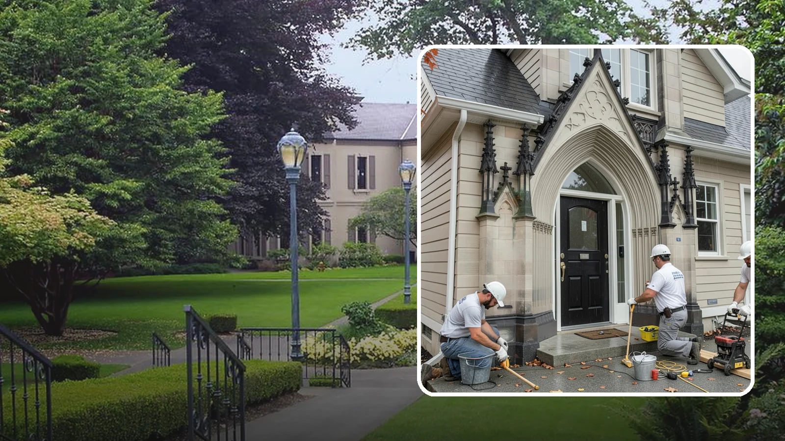 Exterior Door Installation in Woodinville, King County, WA - A new exterior door installed to seal out Western Washington's wind-driven rain while boosting your home's curb appeal and energy...