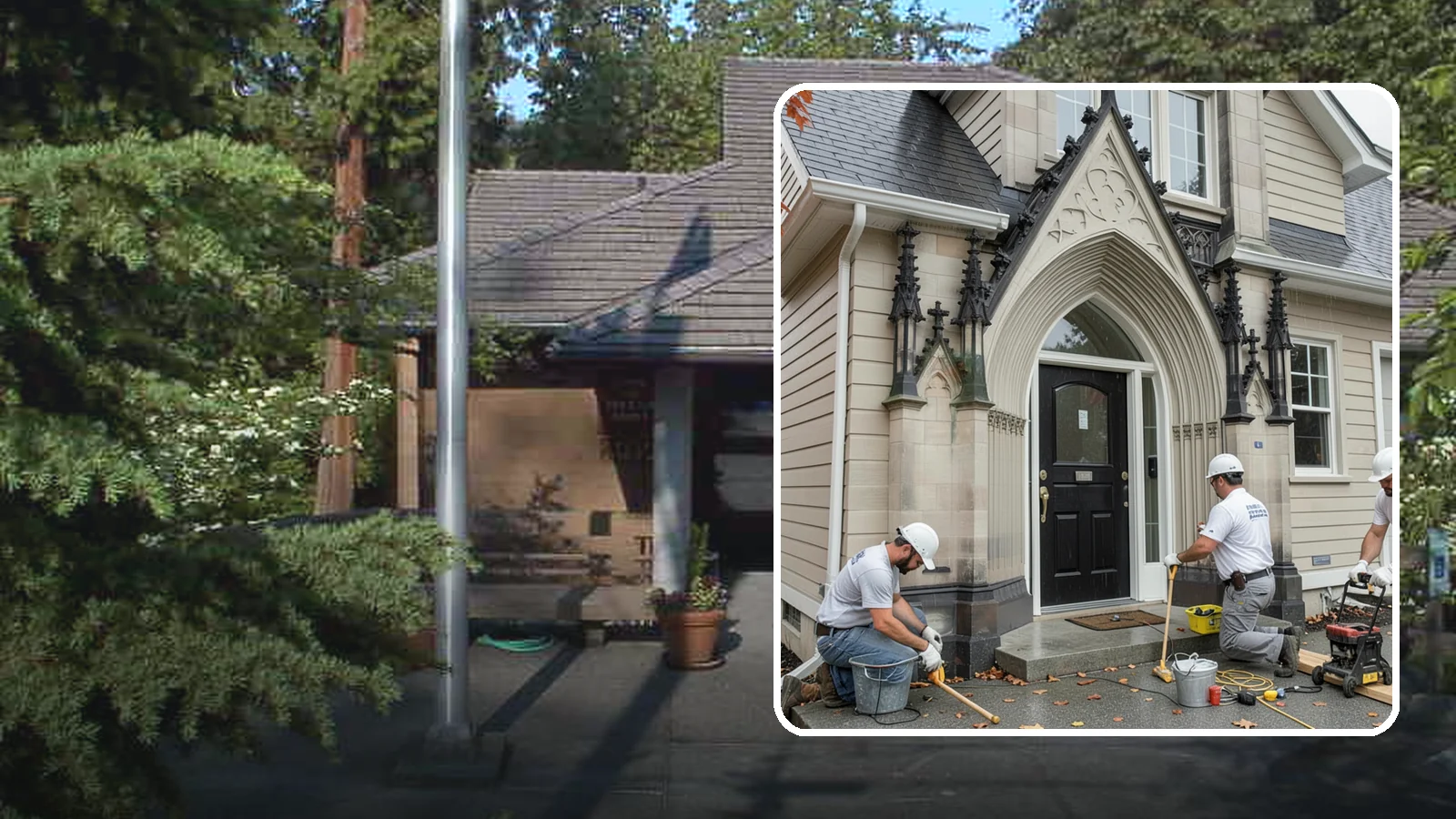 Exterior Door Installation in Yarrow Point, King County, WA - A new exterior door installed to seal out Western Washington's wind-driven rain while boosting your home's curb appeal and energy...