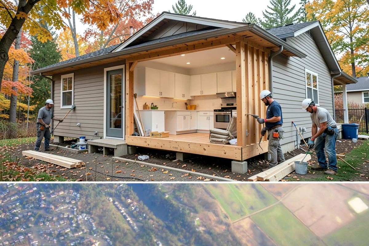 Exterior Foundation Waterproofing in Algona, King County, WA - This is best scheduled in summer or early fall when open trenches stay dry and backfill compacts properly before winter rains.