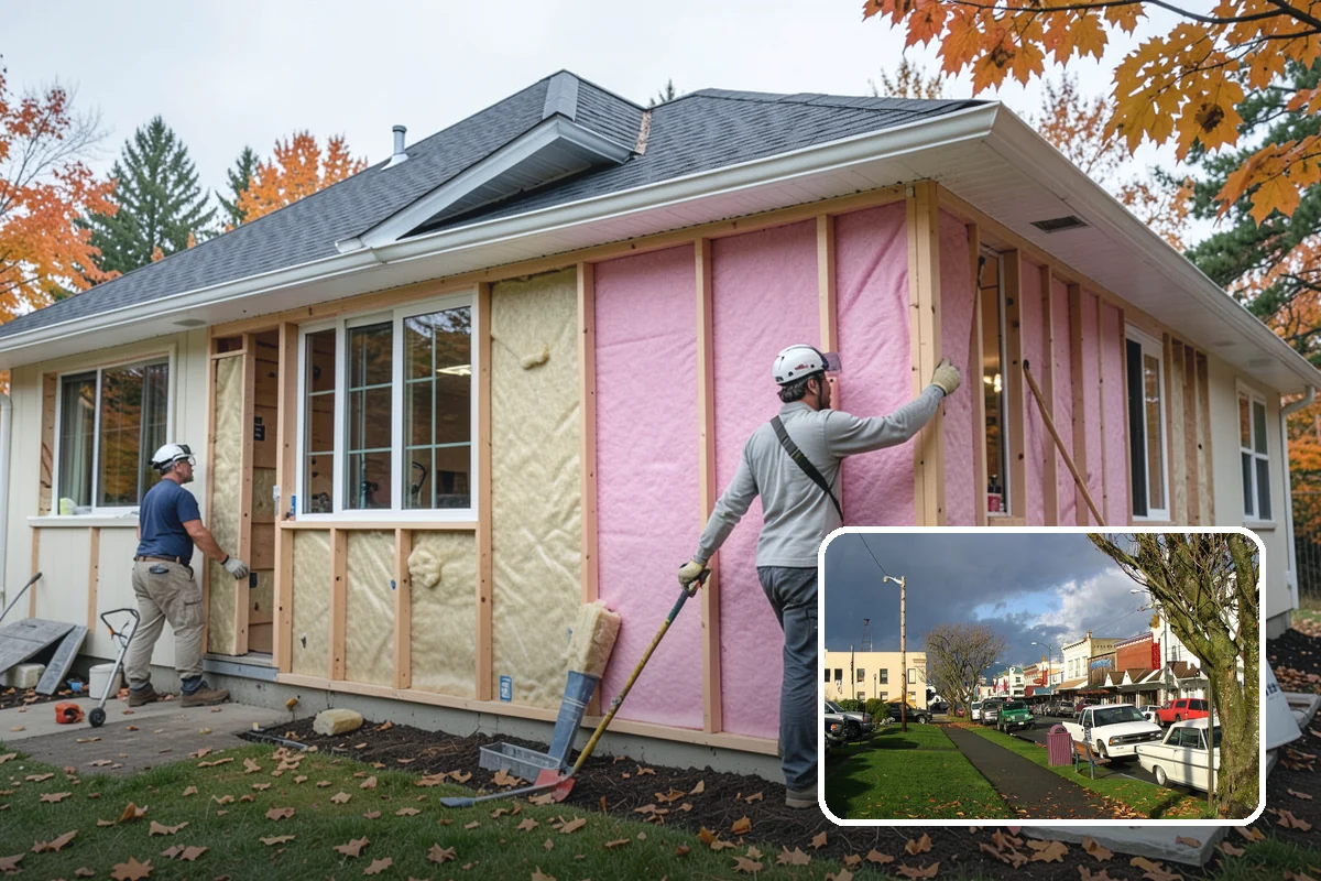 Exterior Foundation Waterproofing in Arlington, Snohomish County, WA - Blocks water at the source before it touches the wall