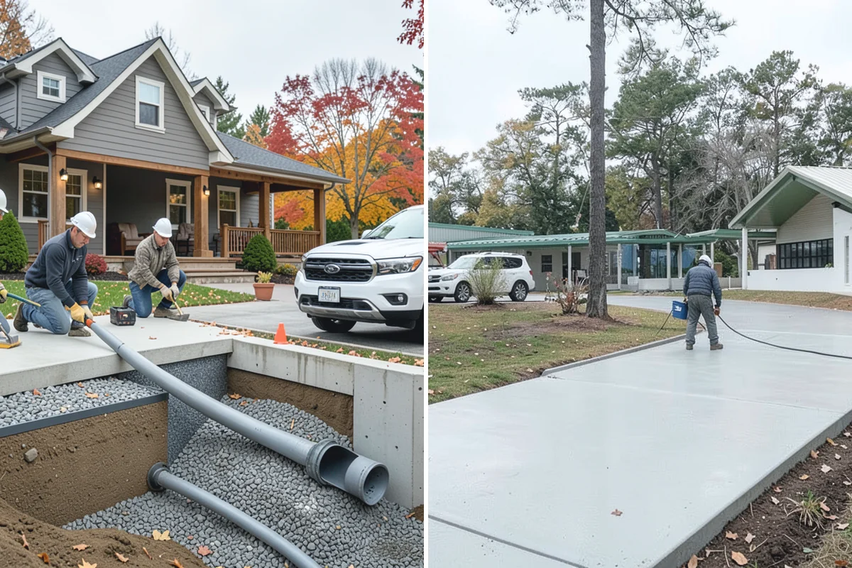 Exterior Foundation Waterproofing in Auburn, King County, WA - Excavate along the foundation down to the footing