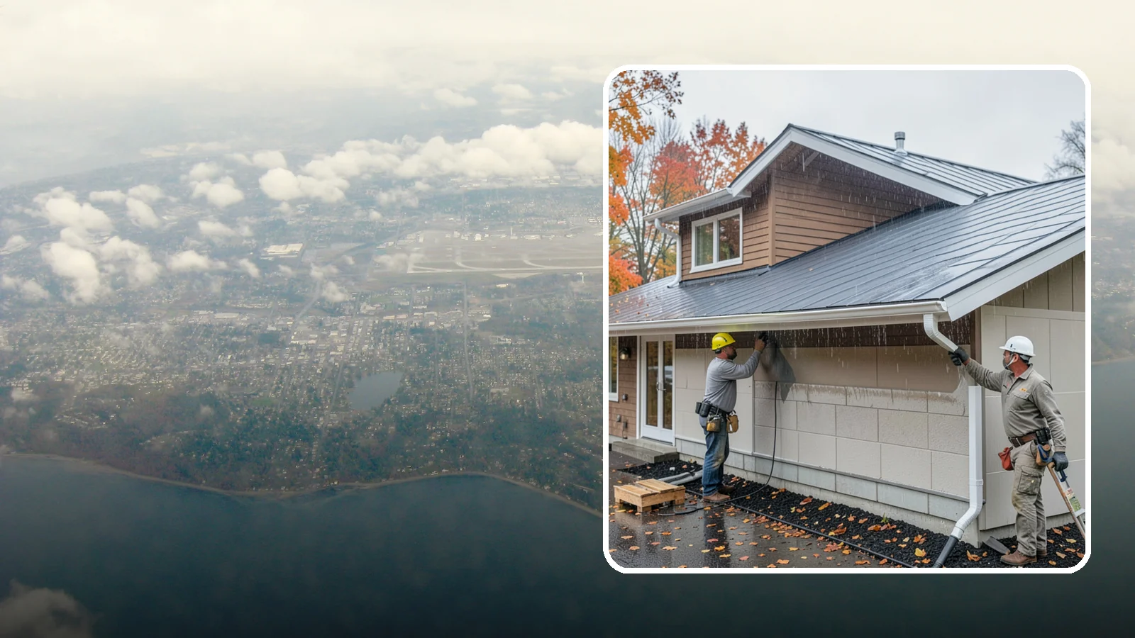 Exterior Foundation Waterproofing in Burien, King County, WA - Applying a protective barrier to the outside face of foundation walls so groundwater never enters.