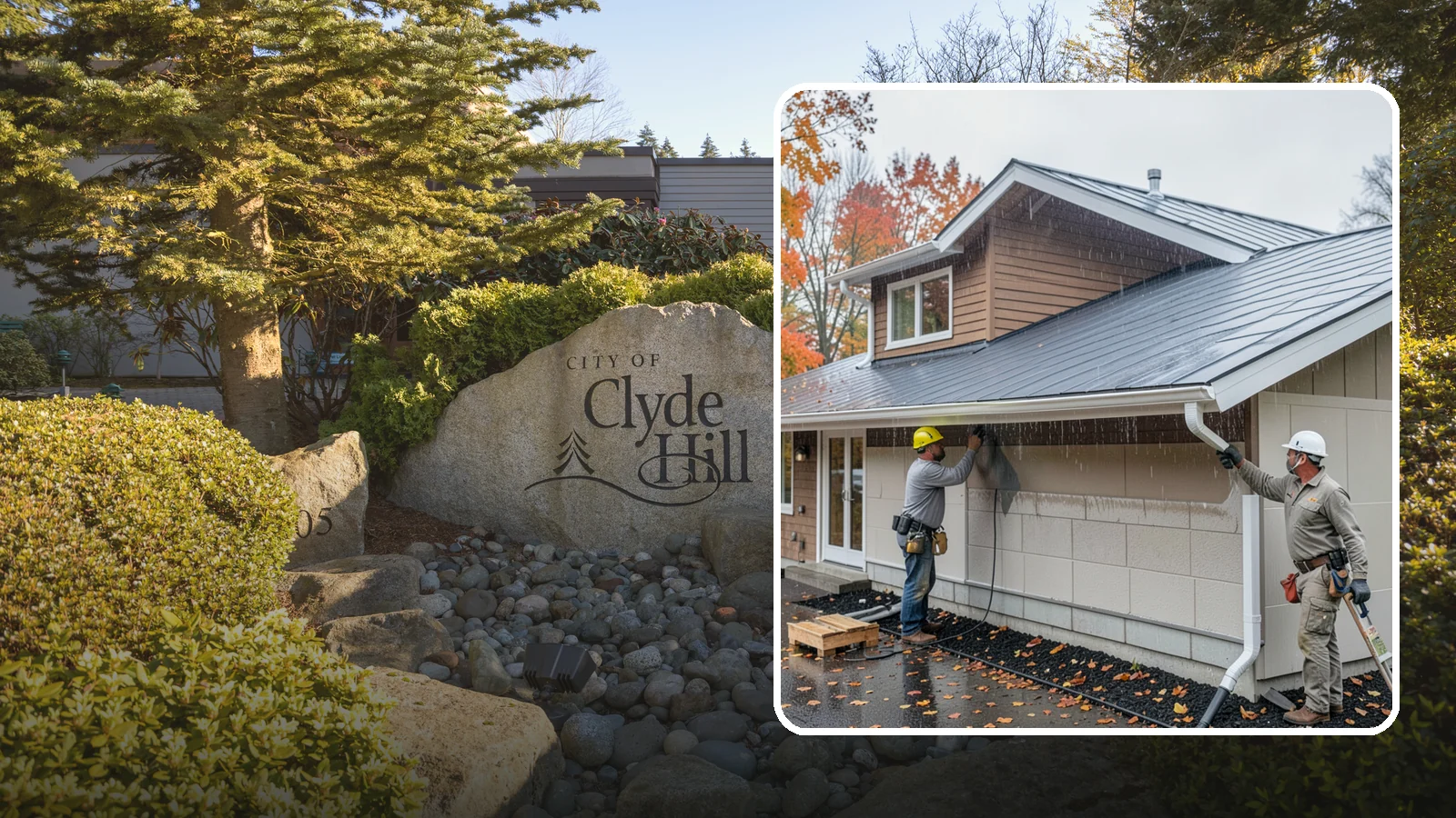 Exterior Foundation Waterproofing in Clyde Hill, King County, WA - Applying a protective barrier to the outside face of foundation walls so groundwater never enters.