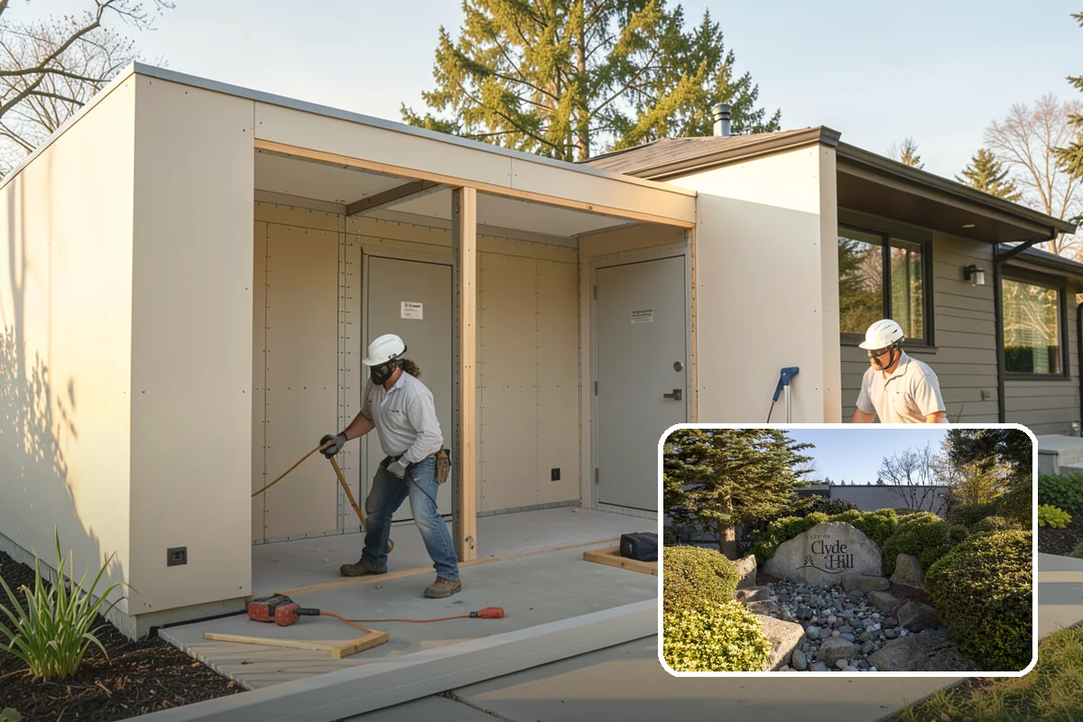Exterior Foundation Waterproofing in Clyde Hill, King County, WA - Blocks water at the source before it touches the wall