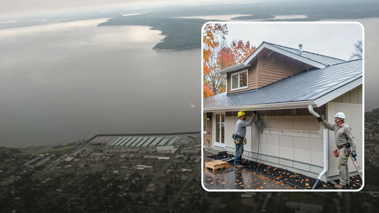 Exterior Foundation Waterproofing in Des Moines, King County, WA - Applying a protective barrier to the outside face of foundation walls so groundwater never enters.