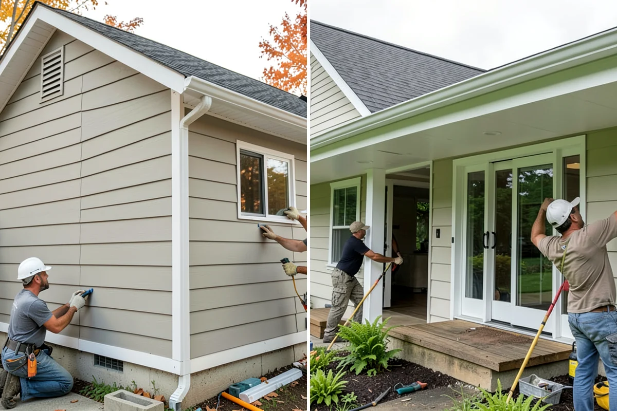 Exterior Foundation Waterproofing in Enumclaw, King County, WA - Excavate along the foundation down to the footing