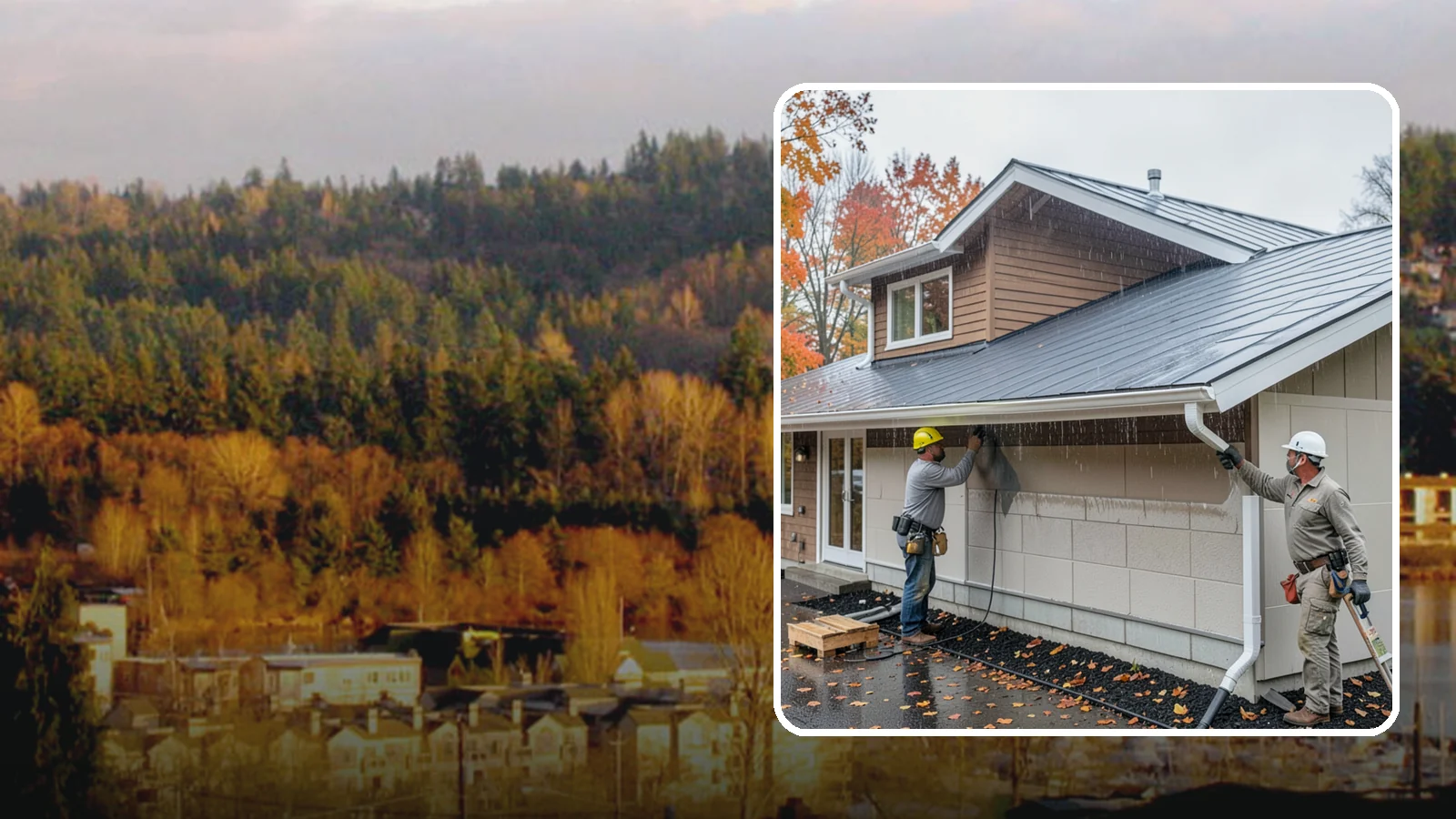 Exterior Foundation Waterproofing in Kenmore, King County, WA - Applying a protective barrier to the outside face of foundation walls so groundwater never enters.