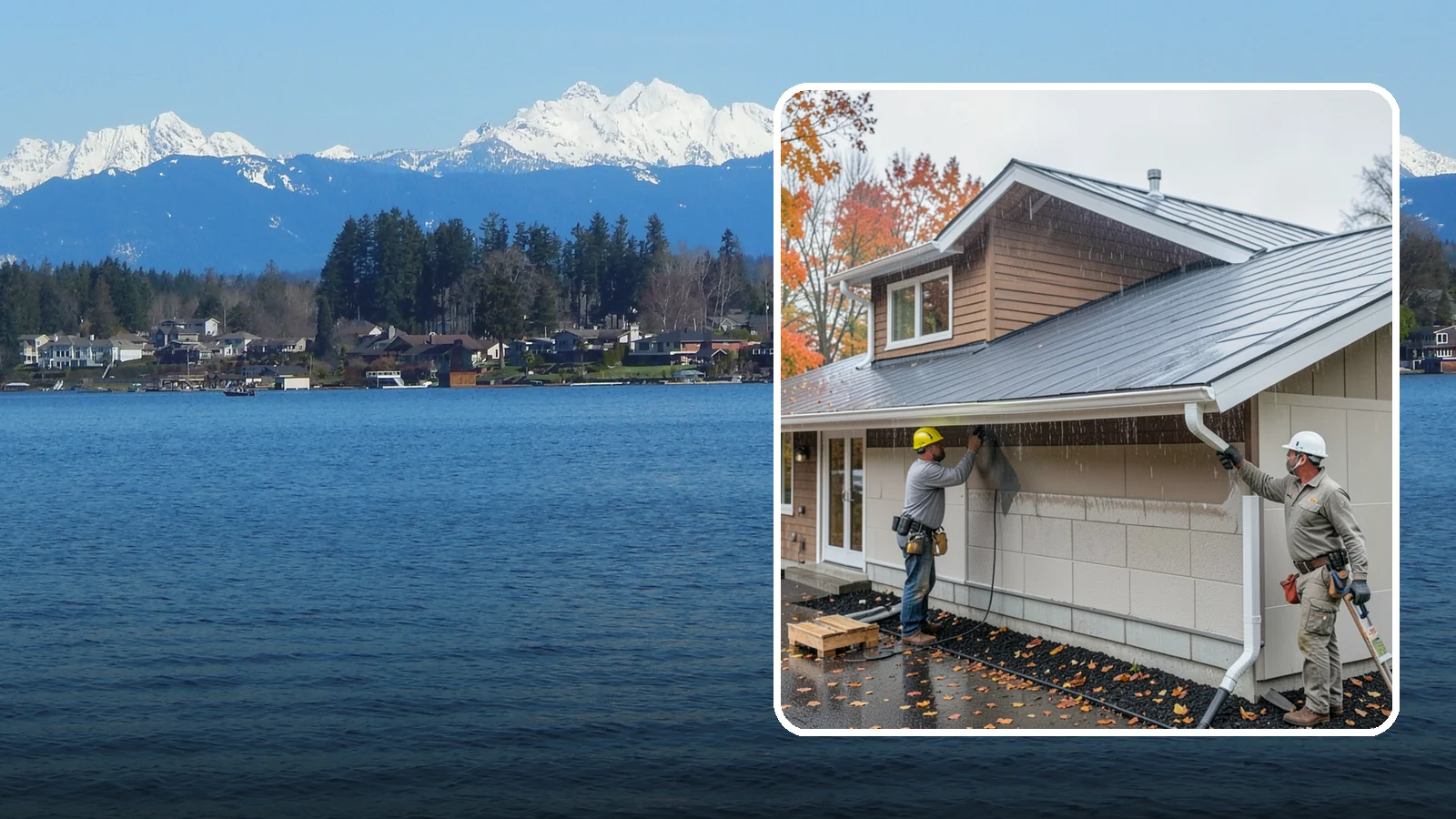 Exterior Foundation Waterproofing in Lake Stevens, Snohomish County, WA - Applying a protective barrier to the outside face of foundation walls so groundwater never enters.