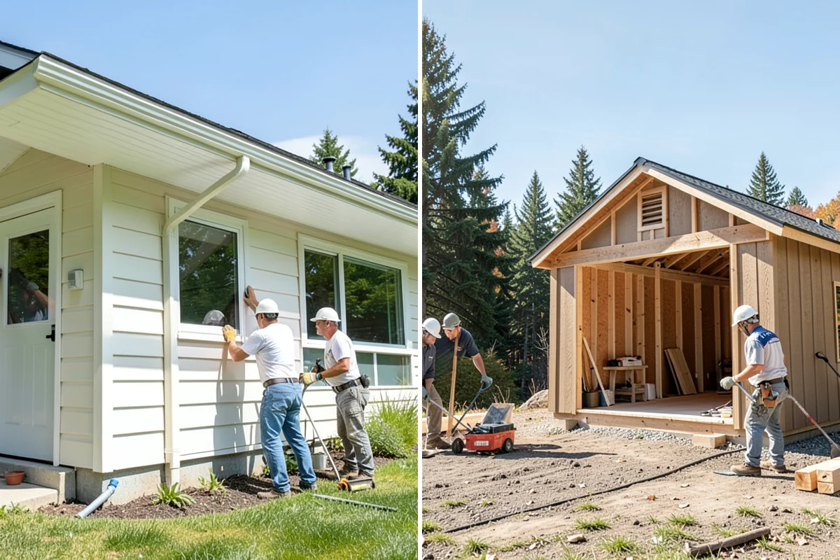 Exterior Foundation Waterproofing in Lyman, Skagit County, WA - Excavate along the foundation down to the footing