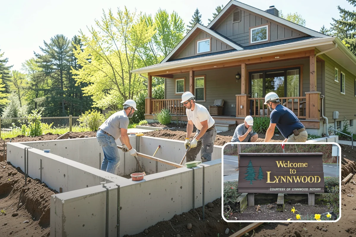 Exterior Foundation Waterproofing in Lynnwood, Snohomish County, WA - Blocks water at the source before it touches the wall